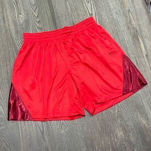 NWT Nike Dri-FIT ISoFly Basketball Shorts Elastic Waistband Swoosh Logo Red XL
